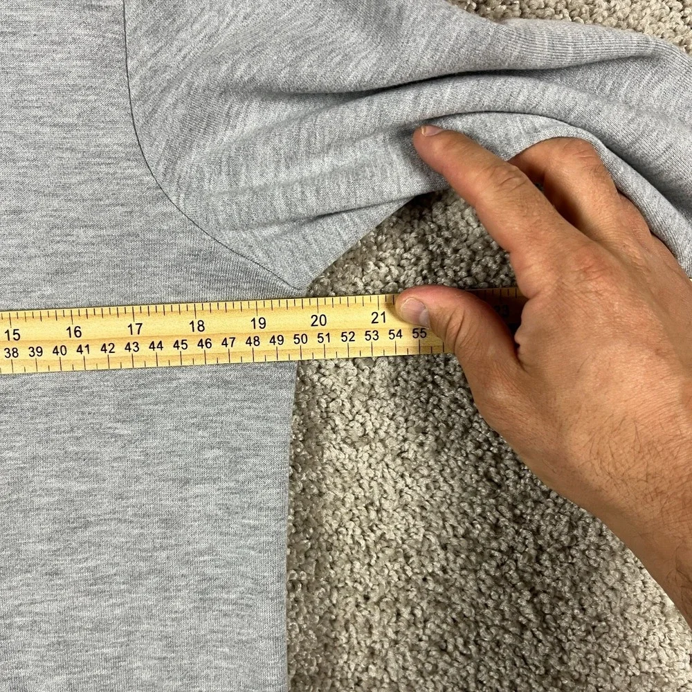 Nike Hoodie Dri-Fit Mens S Swoosh Gray High Neck Therma Drawstring‎ Logo